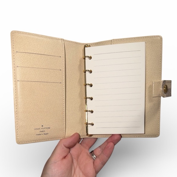 Louis Vuitton Damier Azur PM Agenda with COA - Picture 8 of 12